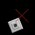 3x scale (pixels broken down into smaller pixels)