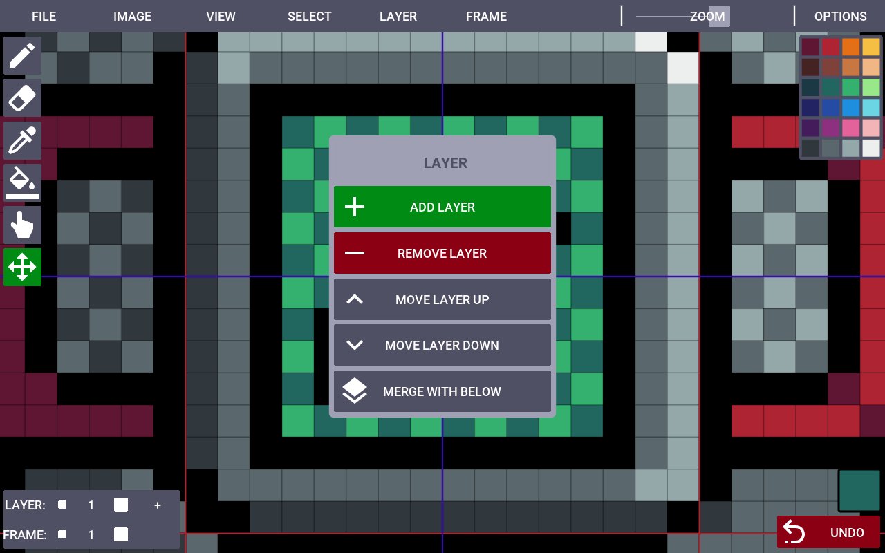 Layers Menu