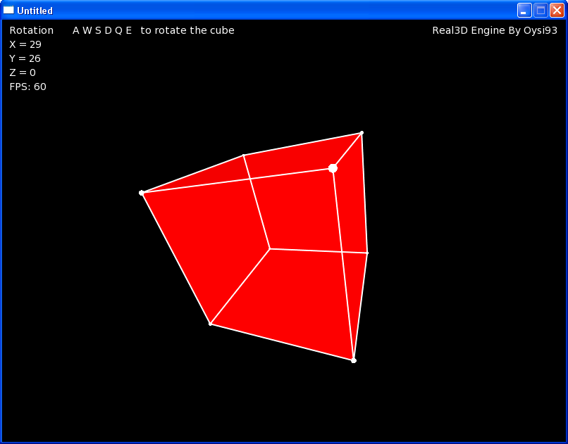 Real3D Cube Rendering